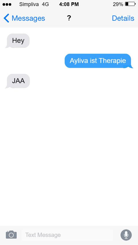 iphone-jZZO - Fake Text Message