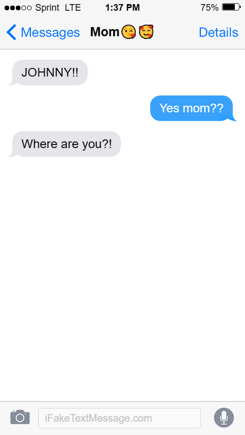 iphone-Tl5O - Fake Text Message