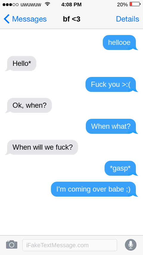 iphone-KpgU - Fake Text Message