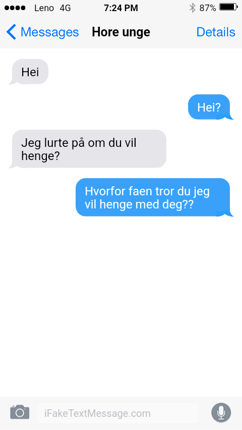 iphone-V07T - Fake Text Message