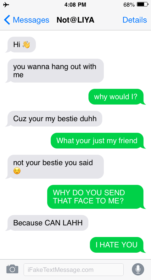 iphone-d3aU - Fake Text Message