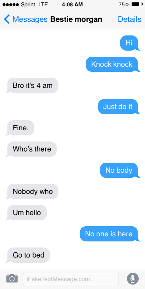 iphone-NCEU - Fake Text Message