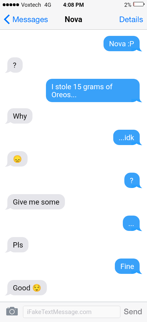 iphone-H5iY - Fake Text Message